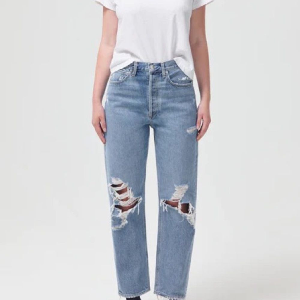 Agolde 90’s Mid Rise Loose Fit Jeans Size 30
